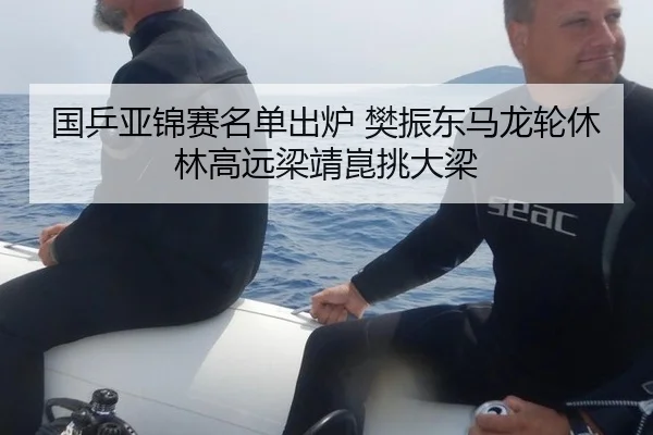国乒亚锦赛名单出炉 樊振东马龙轮休 林高远梁靖崑挑大梁